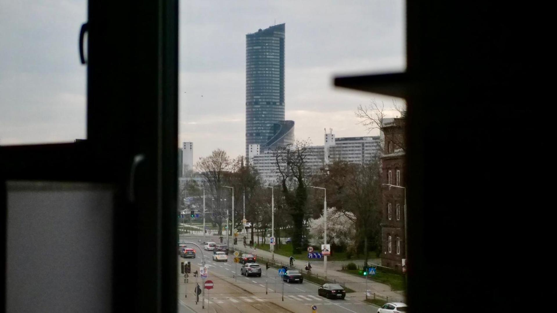 City View Studio Lägenhet Wrocław Exteriör bild